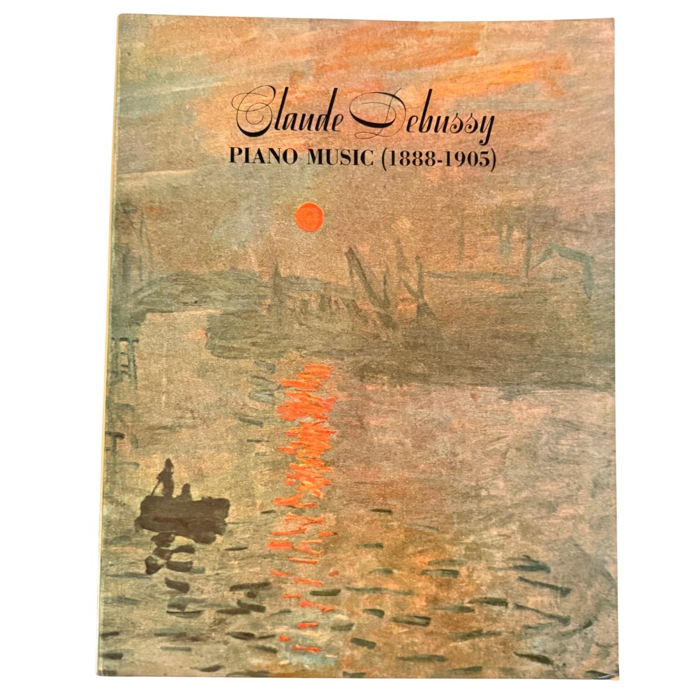 Claude Debussy Piano Music 1888-1905 Sheet Music Book Dover Edition 0486227715